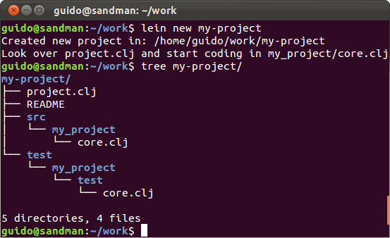 Vytvoření a layout projektu