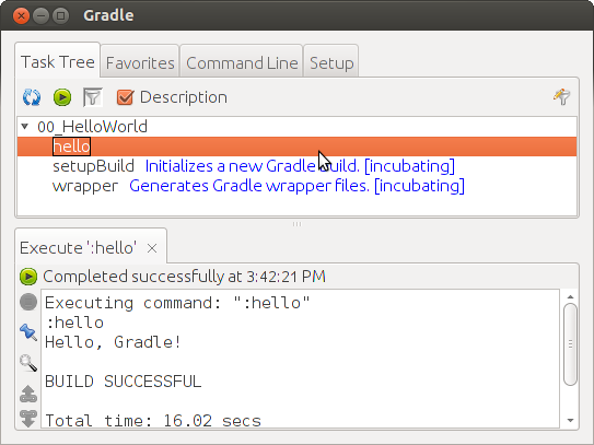 Gradle GUI