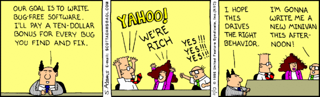 Zdroj: Dilbert.com (https://dilbert.com/strips/comic/1995-11-13/)